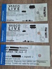 Biglietti vasco rossi usato  Udine