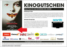 Kinogutscheine den film gebraucht kaufen Kinogutscheine den film gebraucht kaufen  Selters