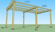 Pergola libera 4x5 usato  Padova