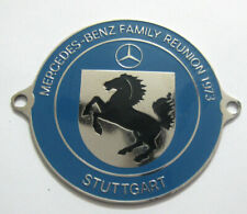 CRACHÁ DE CARRO 1MERCEDES BENZ FAMILY REUNION 1973 CRACHÁ DE GRADE DE CARRO DE STUTTGART comprar usado  Enviando para Brazil