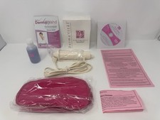 Dispositivo facial antienvelhecimento de alta frequência DermaWand com DVD, limpador, guia, estojo comprar usado  Enviando para Brazil