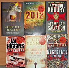 Joblot thriller paperbacks for sale  LUTON