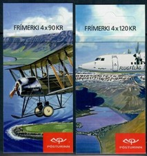 Islândia. #1163c, 1164c. 2009. Tráfego aéreo. Folhetos. MNH (H97-H98) comprar usado  Enviando para Brazil