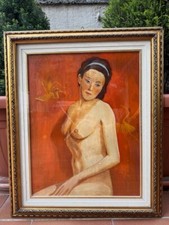 Dipinto olio supporto usato  Milano