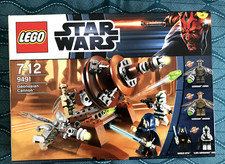Używany, BOITE LEGO SET VAISSEAU STAR WARS 9491 GEONOSIAN CANNON BARRIS OFFEE JEDI na sprzedaż  Wysyłka do Poland