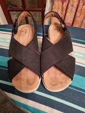 Ladies clarks sandals for sale  WREXHAM