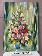 Abstrakte kunst ölbild gebraucht kaufen  Koblenz