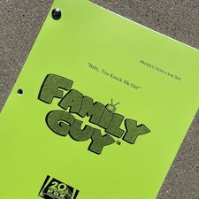 Family Guy Original 2009 Produção Usado Roteiro de Mesa Baby You Knock Me Out SETH comprar usado Family Guy Original 2009 Produção Usado Roteiro de Mesa Baby You Knock Me Out SETH comprar usado  Enviando para Brazil