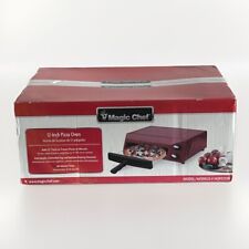 Forno de pizza Magic Chef 12 polegadas bancada para casa com aquecimento superior e inferior em vermelho comprar usado  Enviando para Brazil
