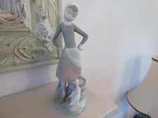 Lladro girl goose for sale  STOKE-ON-TRENT