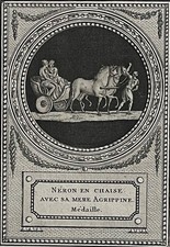 Cadeira Nero IN com Sa Mãe Agripina 1785 Roma Itália Depois de Uma Medalha comprar usado  Enviando para Brazil