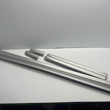 Honda Civic 96-00 cupê/hatchback MOLDAGEM LATERAL COMPLETA cor prata fabricante de equipamento original comprar usado  Enviando para Brazil