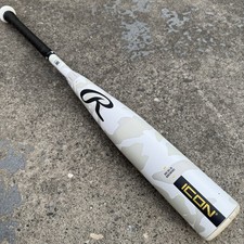 Bate de béisbol 2025 Rawlings Icon 28/18 (-10) USSSA segunda mano  Embacar hacia Mexico