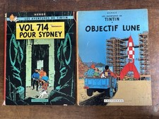 Vintage tintin books for sale  LONDON
