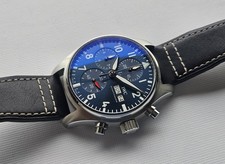 Cronógrafo IWC Pilot 41 mostrador azul IW388101 comprar usado  Enviando para Brazil