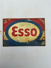 Insegna metallo esso usato  Settingiano