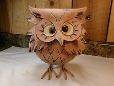 Vintage metal owl for sale  Bernard