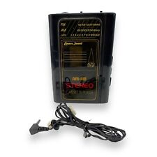 Vintage Lenoxx Sound Walkman AM/FM Leitor de Cassete Estéreo 909 Não Toca comprar usado  Enviando para Brazil