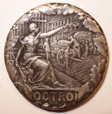Médaille argent octroi d'occasion  Maisons-Laffitte