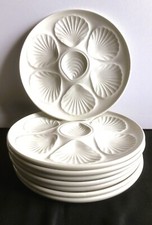 Assiettes huitres blanc d'occasion  Le Mans