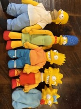 Bonecos vintage 1990 THE SIMPSONS FAMILY DOLLS Matt Groening 20th CENTURY FOX  comprar usado  Enviando para Brazil