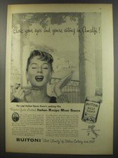 1956 buitoni meat for sale  USA