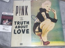 Usado, Vinil rosa assinado Lp The Truth About Love raro.  Autógrafo P!nk comprar usado  Enviando para Brazil