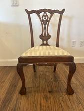 Mahogany chippendale chair for sale  Eden