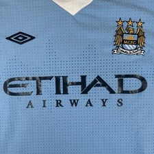 Rara Camisa de Futebol Masculina Grande Original Manchester City 2011/2012 Home comprar usado  Enviando para Brazil