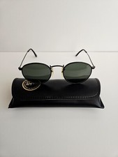 Używany, VINTAGE B&L RAY BAN W1574 WYAS CZARNE CHROM G15 KRYSZTAŁ OKRĄGŁE OKULARY PRZECIWSŁONECZNE LOTNIKA na sprzedaż  PL