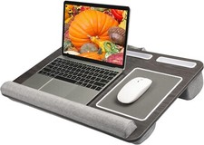 Lap Desk para laptop escritório em casa com almofada, mouse pad e suporte para telefone comprar usado  Enviando para Brazil
