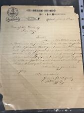 FABRICANTE DE SAPATOS VINTAGE LETRA H PERRY BOOT RISLEY ST RICHMOND ASSINADO 1896 comprar usado  Enviando para Brazil