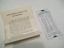 Vtg slide rule for sale  Cicero