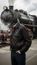 Lederjacke blouson lokführer gebraucht kaufen Lederjacke blouson lokführer gebraucht kaufen  Oberhausen