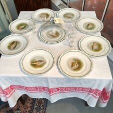 assiettes a a a a poisson d'occasion assiettes a a a a poisson d'occasion Expédié en Belgium