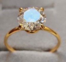 Bague solitaire carats d'occasion  Le Mans