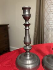 Set pewter candlesticks for sale  Joanna