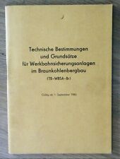 Technische bestimmungen werkba gebraucht kaufen  Zittau