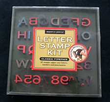 Letter stamp kit for sale  SWANAGE