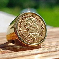 Chevalière ronde empereur d'occasion  Beaucourt