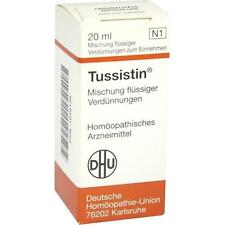 Tussistin liquidum 20ml gebraucht kaufen  Deutschland