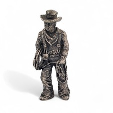 Vtg pewter cowboy for sale  Gilbert