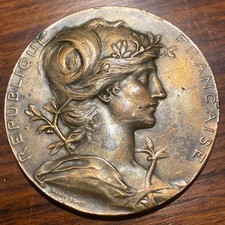 Médaille bronze exposition d'occasion  Figeac