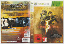 ✪ RESIDENT EVIL 5 Gold Edition, Capcom/Microsoft 2010 XBOX 360 VIDEOSPIEL comprar usado  Enviando para Brazil