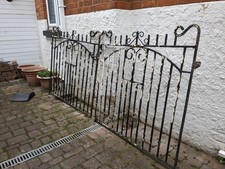 Pair old wrought for sale  BROMSGROVE