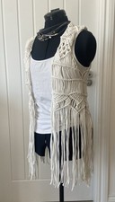 Coachella crochet fringed for sale  ABERDARE