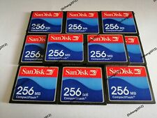 10pcs sandisk 256mb d'occasion  Expédié en Belgium