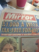 Daily mirror ayrton for sale  SUDBURY