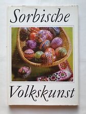 Sorben sorbische volkskunst gebraucht kaufen  Burgstädt