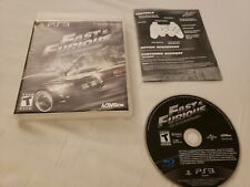 Usado, Fast and the Furious Showdown Playstation 3 PS3 Completo Funciona Bem comprar usado  Enviando para Brazil